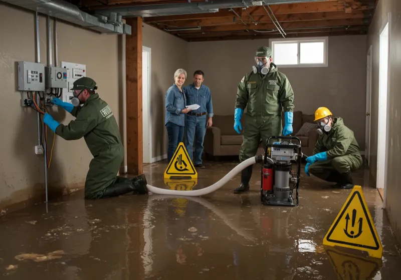 Emergency Response and Safety Protocol process in Waterflow, NM
